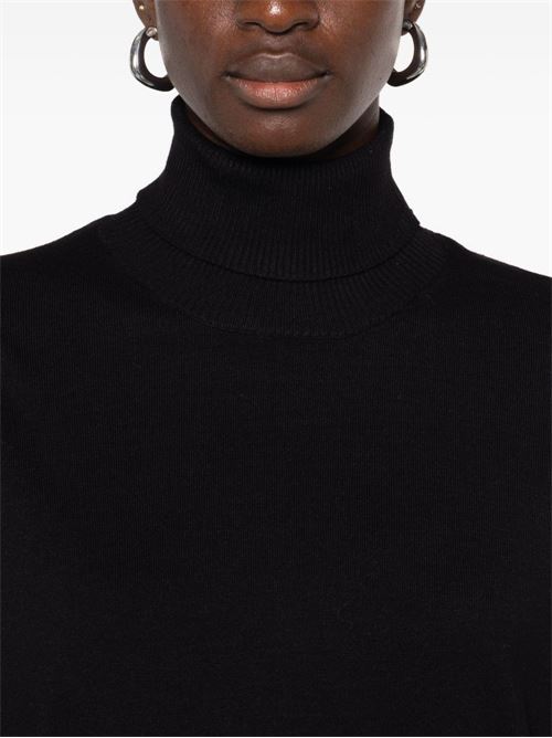 Maglione donna a collo alto nero EMME Marella | TRENTO011